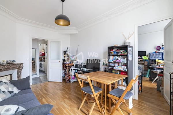 LA GARENNE-COLOMBES – 3 PIÈCES DE CARACTÈRE AU CŒUR DU CENTRE-VILLE