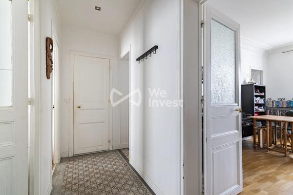 LA GARENNE-COLOMBES – 3 PIÈCES DE CARACTÈRE AU CŒUR DU CENTRE-VILLE