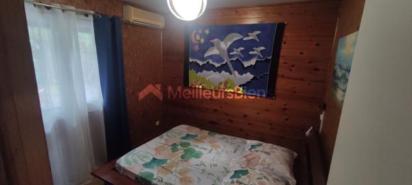 CHALET EN BOIS EN F3X2 AVEC TERRASSE / TERRAIN 502M2/ PARKING