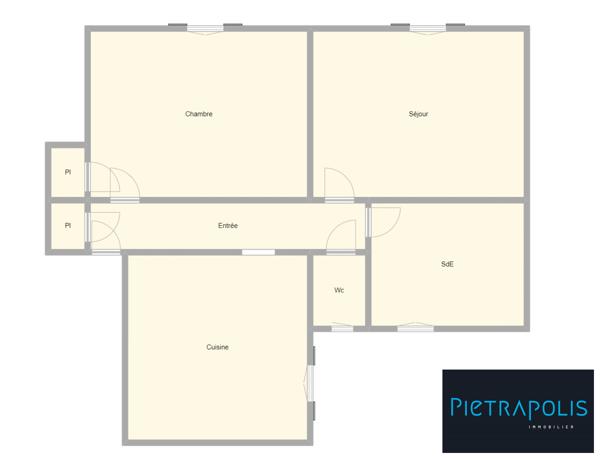 DIJON proche Darcy - Appartement T2