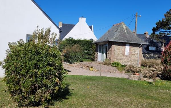 Vente Maison avec terrain vue mer constructible à rénover Perros-guirec   