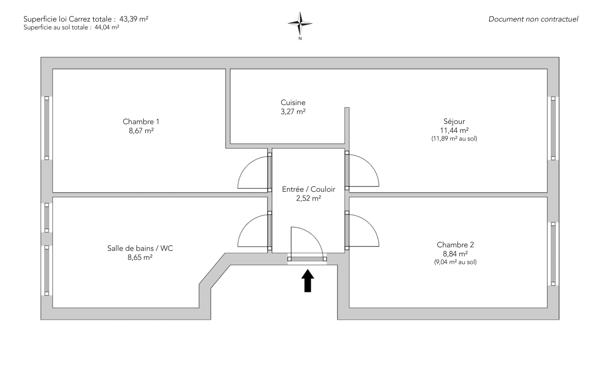 Appartement Paris 18 e - ABBESSES