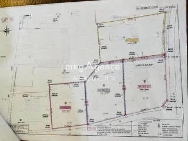 Terrain à AIRE-SUR-LA-LYS, 62120 - 2391m²