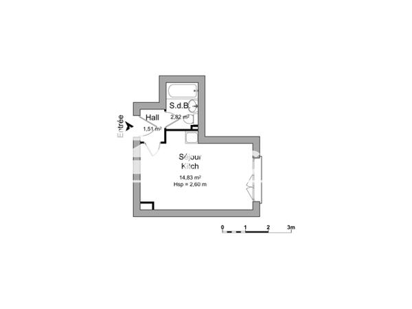 Location Studio 19.16 m² - 10 BOULEVARD TAULER Strasbourg 67000