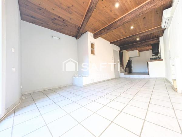 MAISON DE VILLE 63 M², AVEC GARAGE