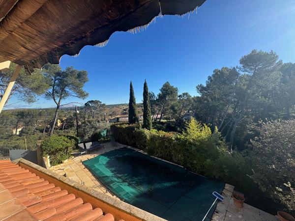 A LOUER - CABRIES - PROCHE AIX EN PROVENCE - MAISON MEUBLE ET CLIMATISEE