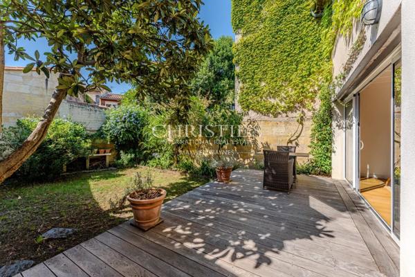 Bordeaux Saint Genès – Echoppe rénovée trois chambres avec jardin et terrasse