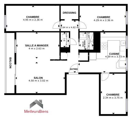 Magnifique 5 pièces 78m²