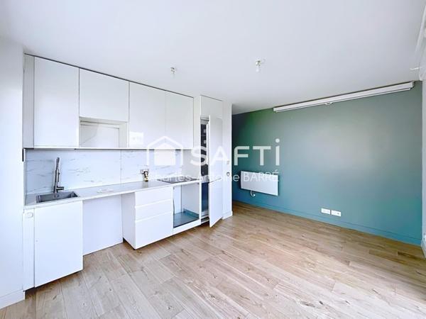 Appartement T2 idéalement situé avec jardin privé