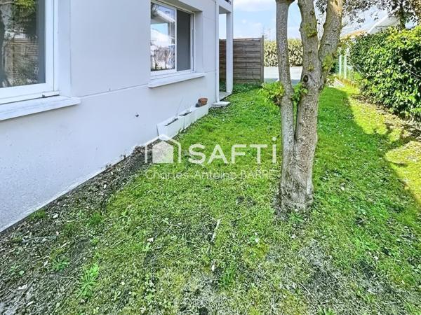Appartement T2 idéalement situé avec jardin privé