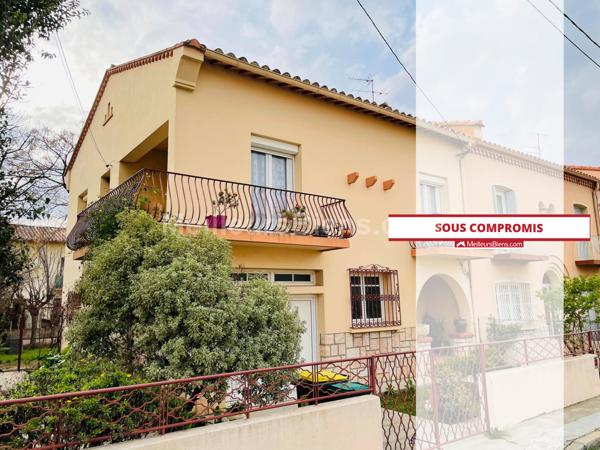 Maison T4 de 110m2 avec grand jardin à Perpignan