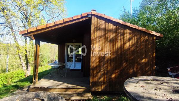 Chalet en bois sur 900m2 terrain viabilisé