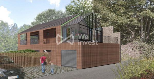Nouveau, à 5min de Magny, beau terrain à bâtir de 400m² avec projet accordé d'une maison de 152m²