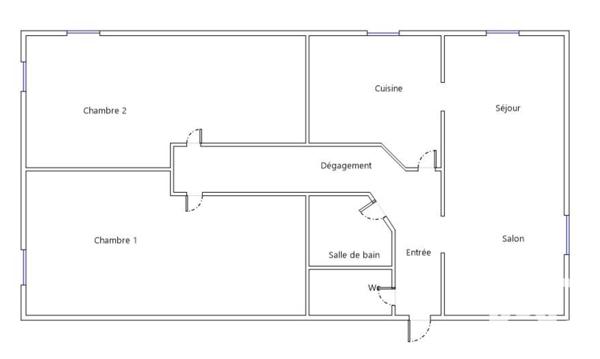 Appartement à vendre 4 pièces 83,67 m² Sarreguemines