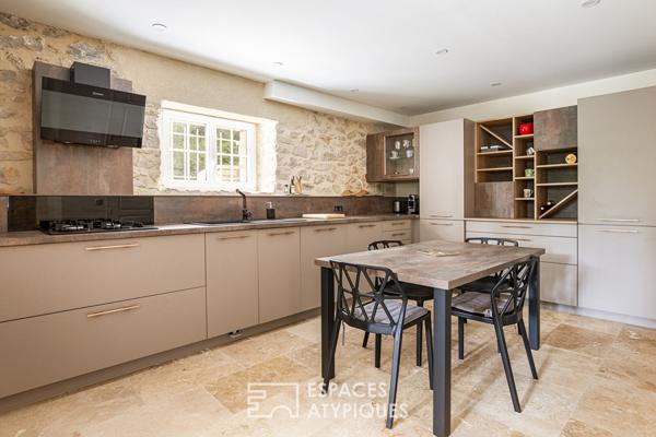 Propriété exeptionnelle en centre-ville au coeur d’un parc arboré