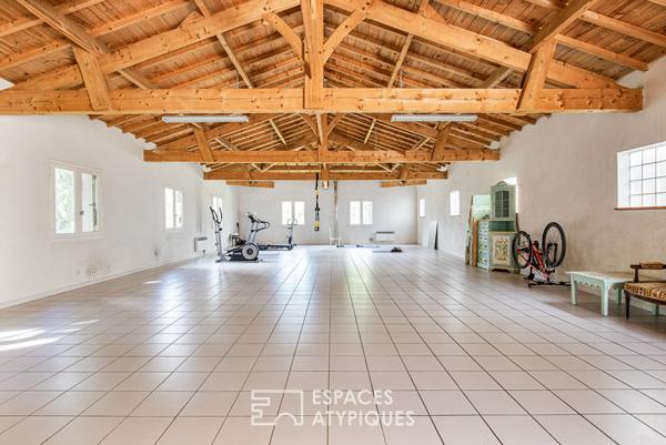 Propriété exeptionnelle en centre-ville au coeur d’un parc arboré