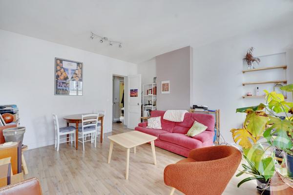Appartement F3 à vendre  3 pièces - 53,52 m2 PARIS - 75020