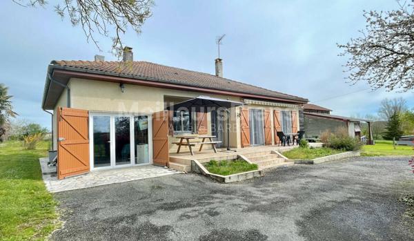 Maison individuelle + hangar sur 1 hectare