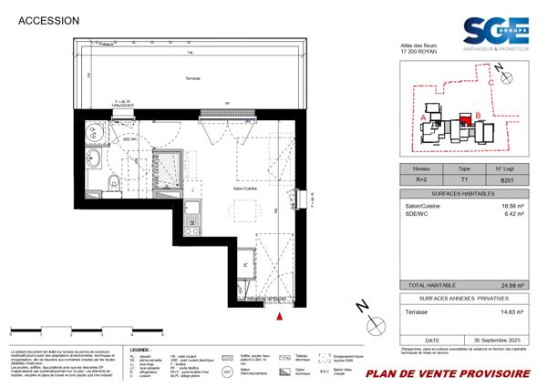 Appartement
                                                                                                                                                                                                                                                                                                                        1 pièce(s)                                                                                                                                                                                                                                                                                                                              24.98  m²