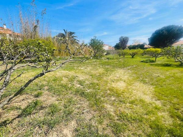 Terrain constructible 803m² à Villelongue-de-la-Salanque