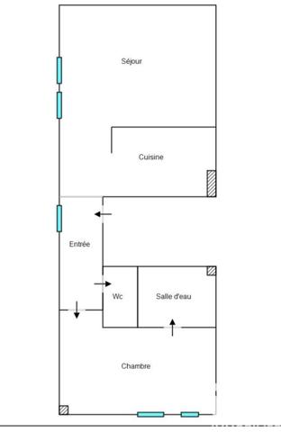 Appartement à vendre 2 pièces 48,59 m² Troyes
