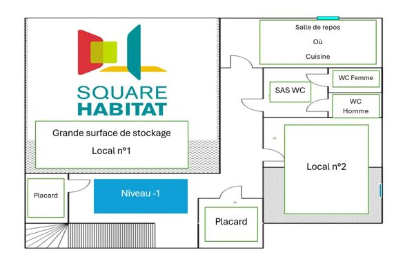 Immeuble à vendre 379.9m² Bertincourt (62124)