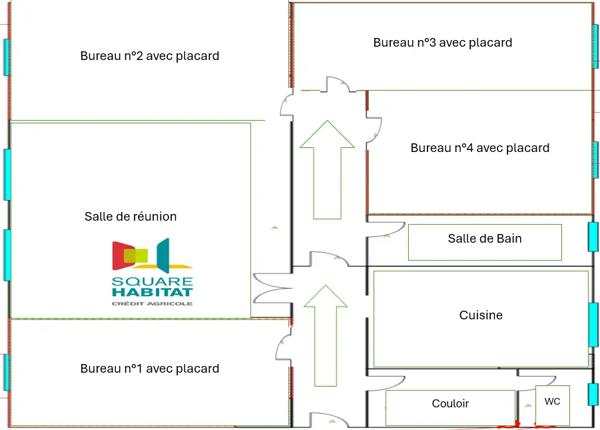 Immeuble à vendre 379.9m² Bertincourt (62124)