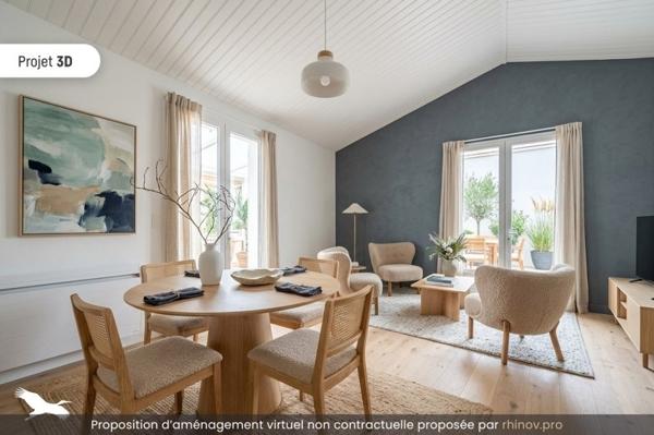 Maison à vendre |  Saint-Georges-d'Oléron |  3 pièces | 57 m²
