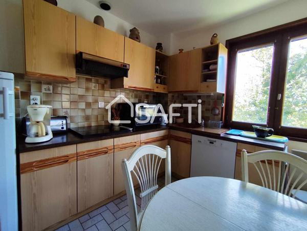 Maison de 135 m²  sur une parcelle de 580 m² avec jardin