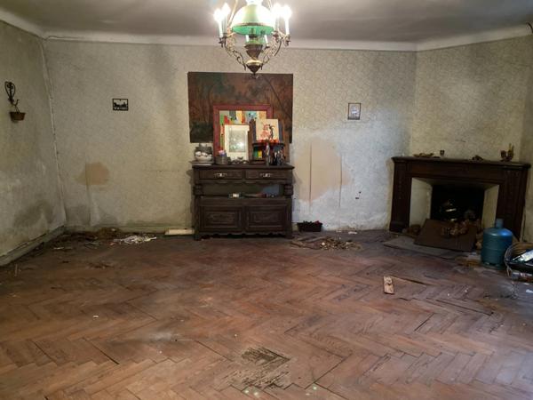 Maison de ville à rénover avec local commercial et jardin