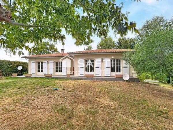 Maison plain-pied – 136 m² - Double garage
