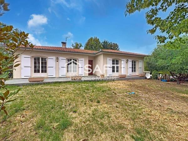 Maison plain-pied – 136 m² - Double garage