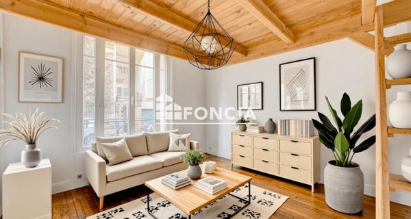 À vendre Studio 26.18 m² - Vanves 92170