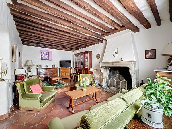 Superbe demeure dans le centre ville de Gouvernes - 212 m2 - 5 chambres (possibilité 7) - piscine chauffée - dépendances - garage double et cave - jardin de 3935 m2