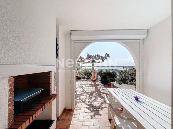 Le Barcares - A VENDRE Appartement 2 pièces cabine avec loggia terrasse vue mer
