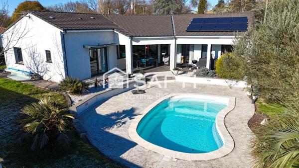 Villa contemporaine 4 pièces avec piscine
