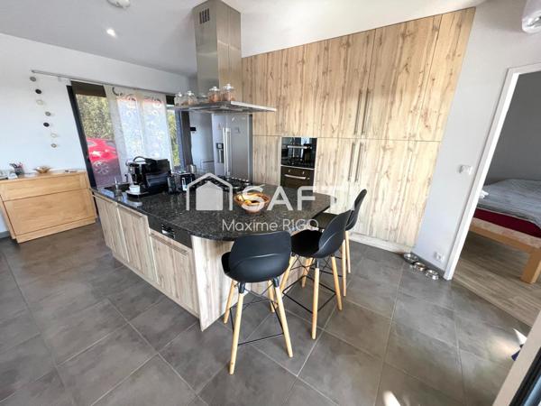 Villa contemporaine 4 pièces avec piscine