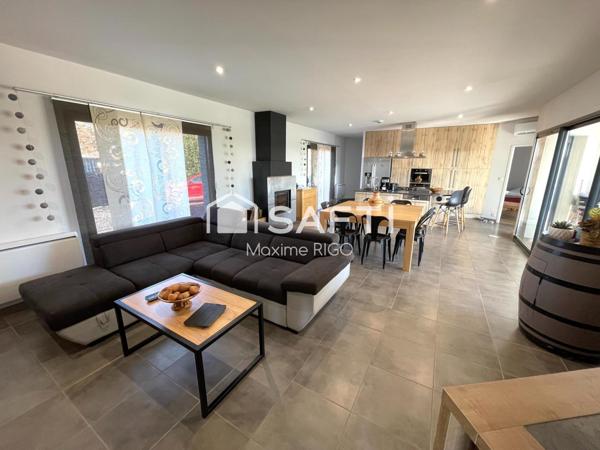 Villa contemporaine 4 pièces avec piscine