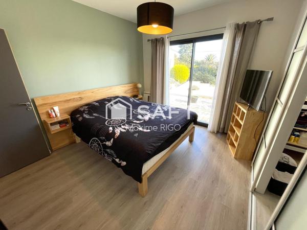 Villa contemporaine 4 pièces avec piscine