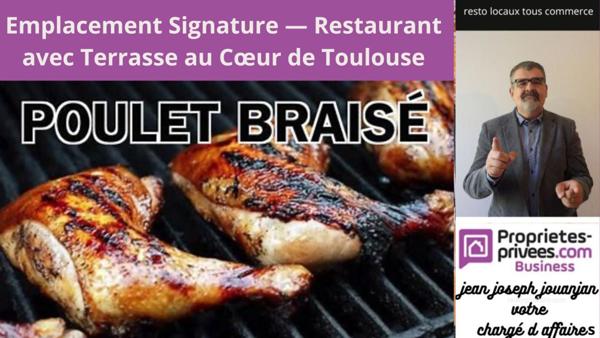 TOULOUSE CARMES  BAR A VIN ET RESTO  EMPLACEMENT N°1, TERRASSE