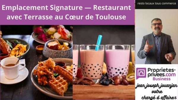 TOULOUSE CARMES  BAR A VIN ET RESTO  EMPLACEMENT N°1, TERRASSE