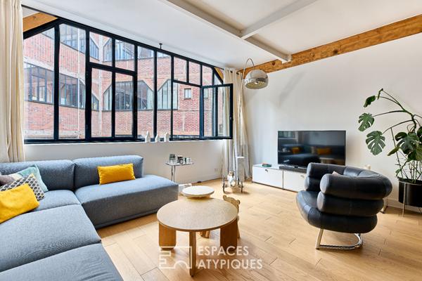 Loft dans ancienne fabrique de piano – Lamarck-Caulaincourt