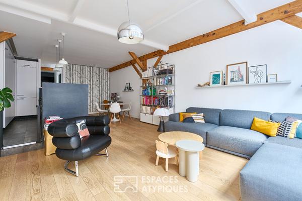 Loft dans ancienne fabrique de piano – Lamarck-Caulaincourt