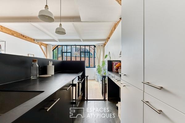 Loft dans ancienne fabrique de piano – Lamarck-Caulaincourt