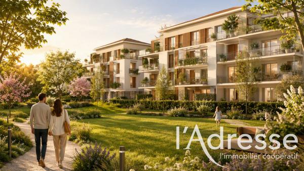 LA CIOTAT APPARTEMENT T2 NEUF AVEC TERRASSE ET JARDIN PRIVATIF