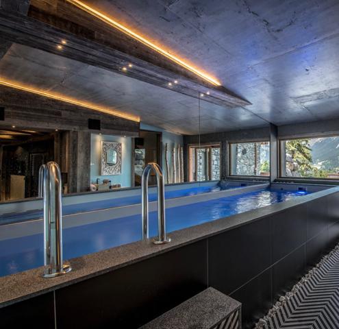 Chalet alpin d'exception à Courchevel - Architecture contemporaine