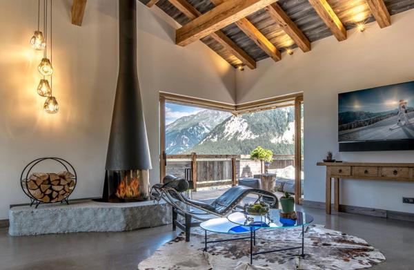 Chalet alpin d'exception à Courchevel - Architecture contemporaine