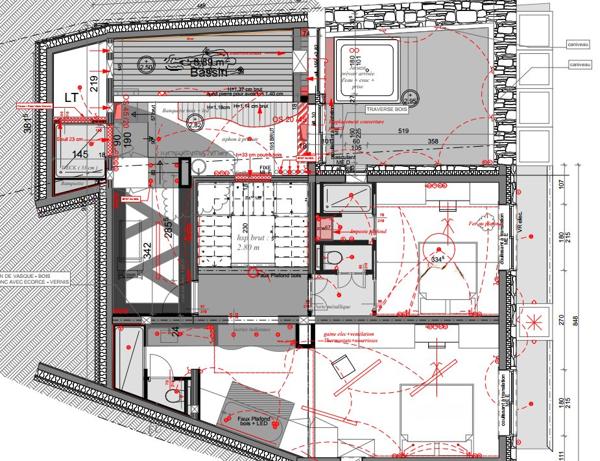 Chalet alpin d'exception à Courchevel - Architecture contemporaine