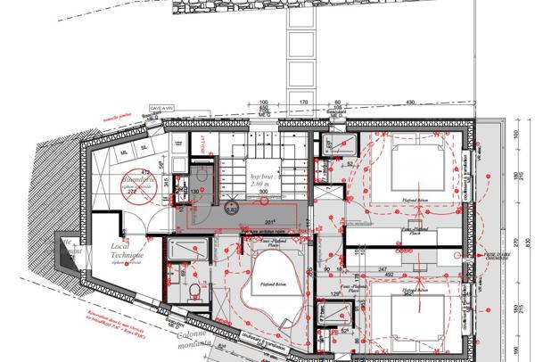 Chalet alpin d'exception à Courchevel - Architecture contemporaine