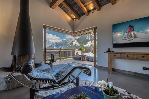 Chalet alpin d'exception à Courchevel - Architecture contemporaine